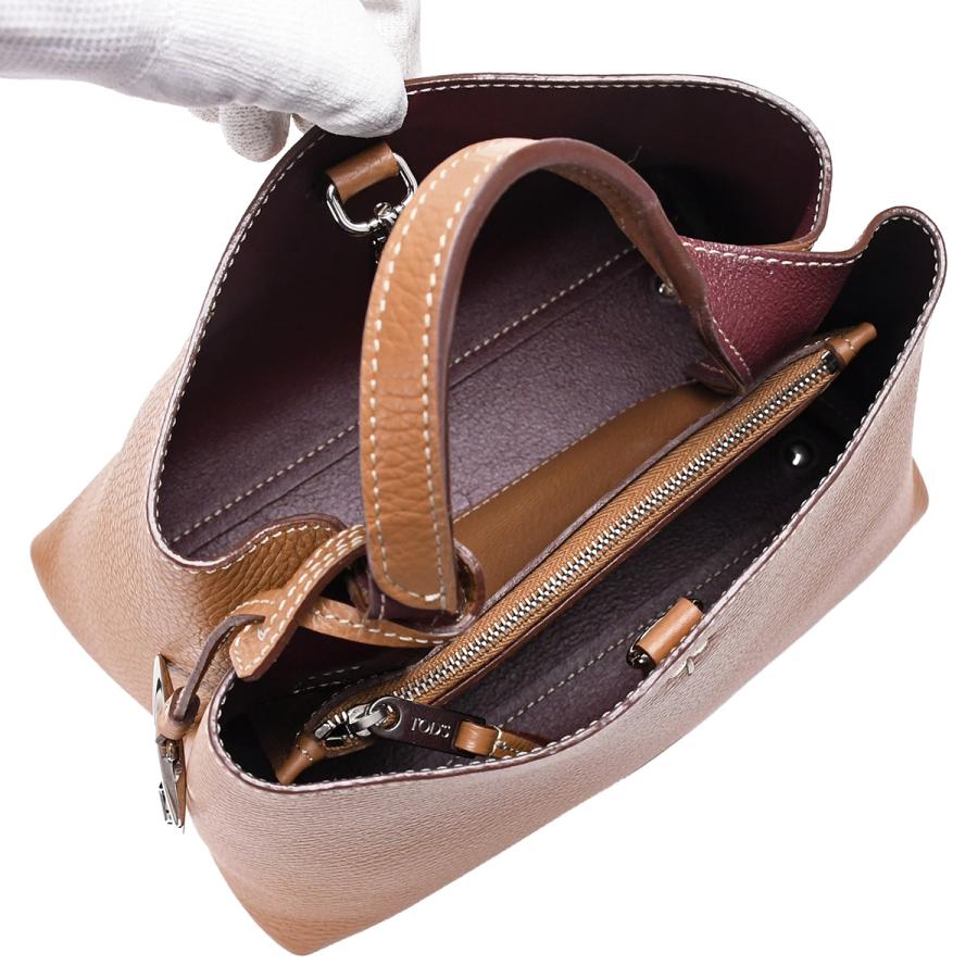 TOD'S（トッズ） TOD'S Tタイムレス レザーバッグ マイクロ 2way