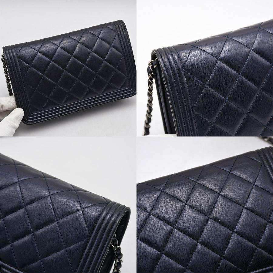 CHANEL（シャネル） ボーイシャネル チェーン ウォレット マトラッセ