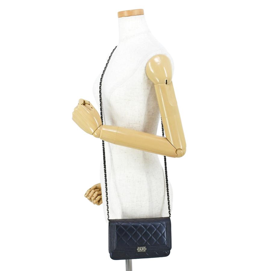 CHANEL（シャネル） ボーイシャネル チェーン ウォレット マトラッセ