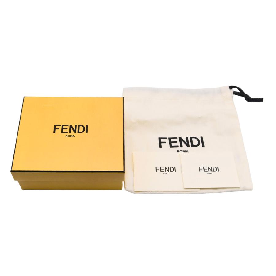 フェンディ FENDI AirPods Pro ケース イヤホンケース エアポッズ プロ バゲット 小物 メンズ レディース クロコダイル レザー オレンジ 7AS157_9