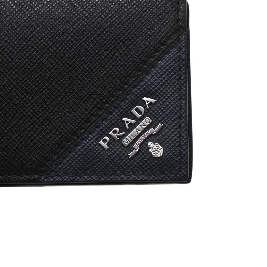 PRADA（プラダ） メタルロゴ 名刺入れ カードケース メンズ レディース