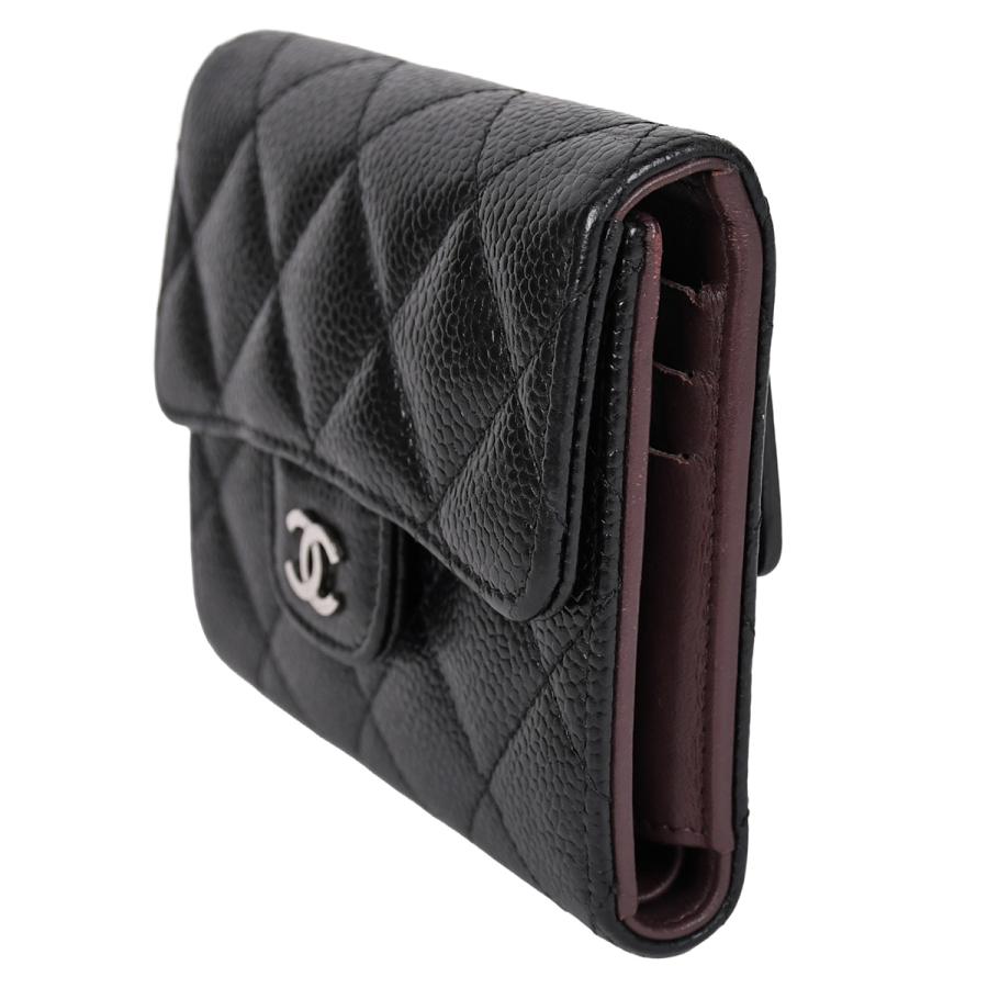 CHANEL（シャネル） 三つ折り 財布 マトラッセ クラシック スモール
