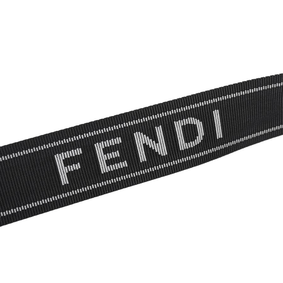 フェンディ FENDI ダイアゴナル カメラケース ズッカ FFロゴ ショルダーバッグ クロスボディ 斜め掛け メンズ レザー ブラック 黒 7M0286