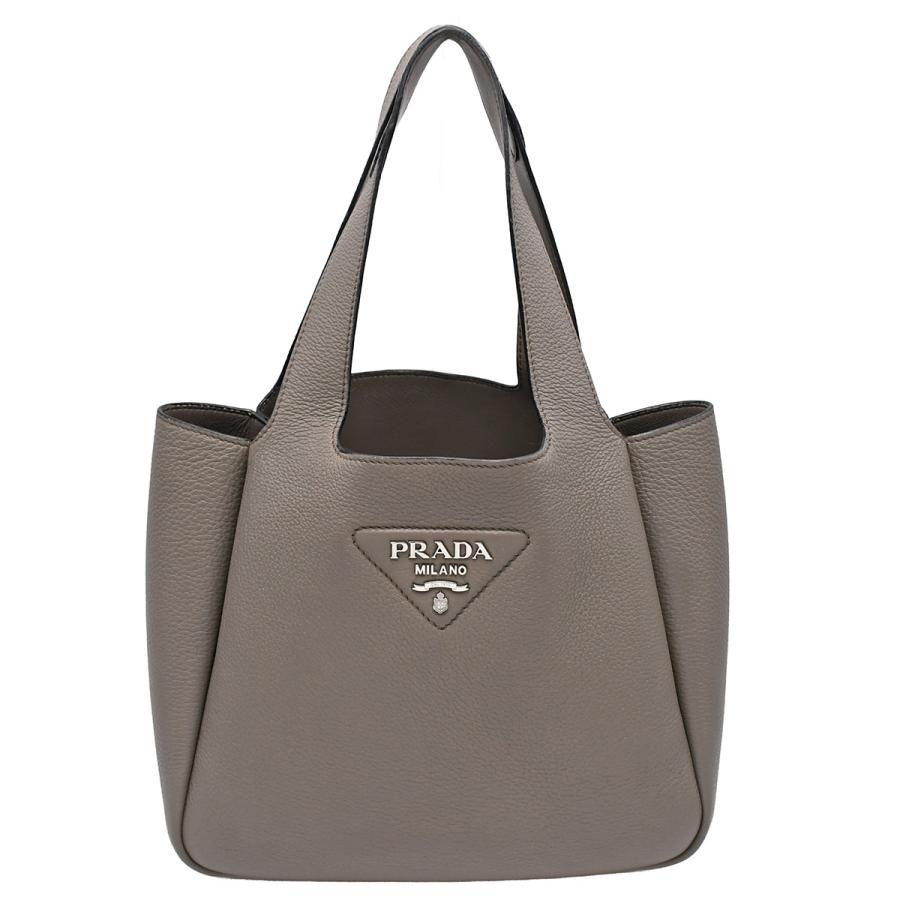 PRADA（プラダ） スモール レザー トートバッグ ハンドバッグ 