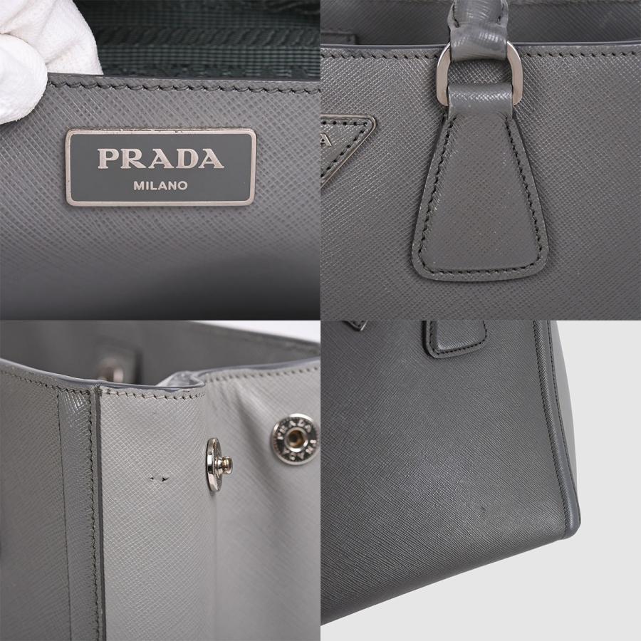 PRADA（プラダ） ガレリア トライアングルロゴ 2way ハンドバッグ