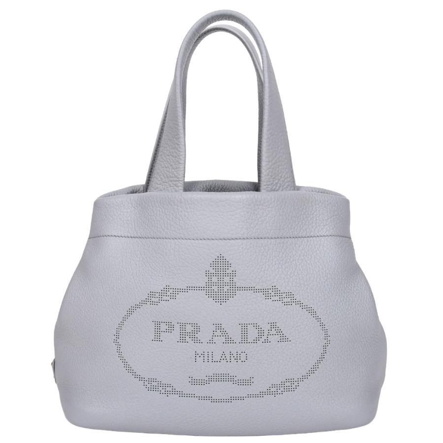 PRADA（プラダ） パンチングロゴ トートバッグ ハンドバッグ