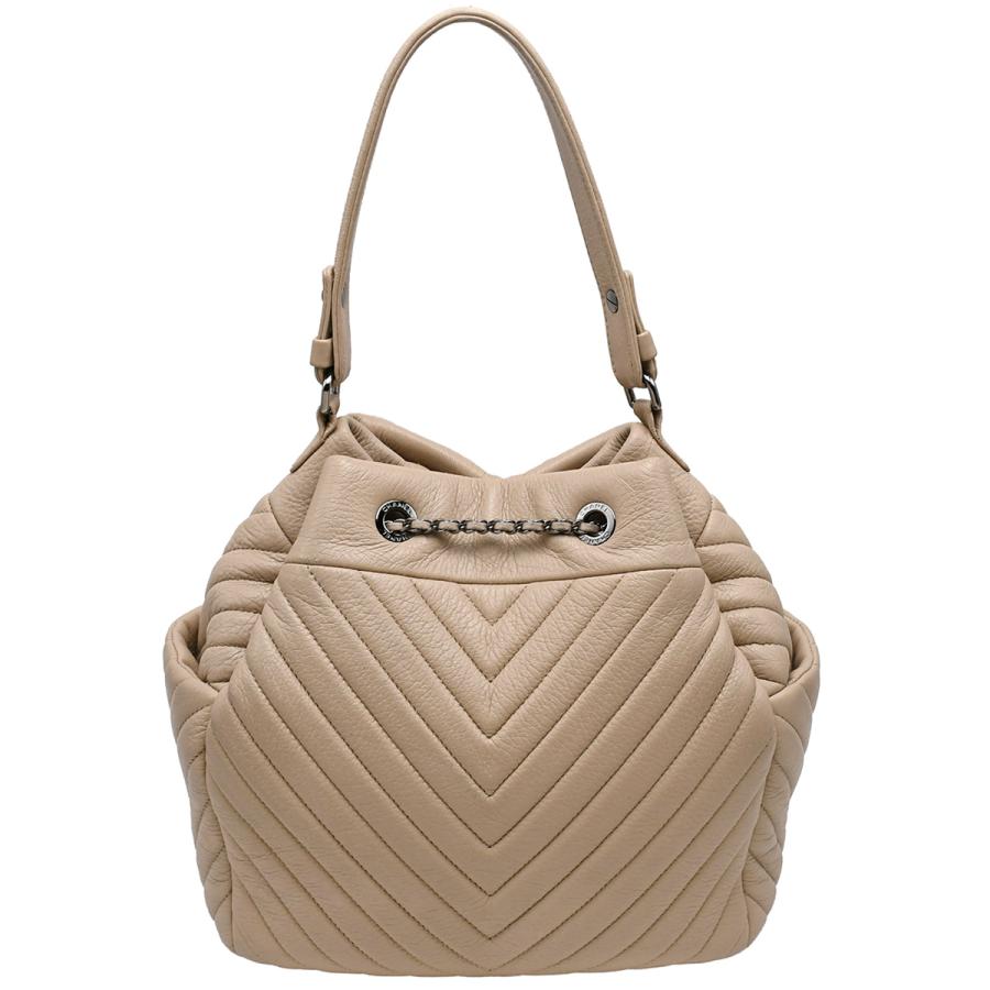 CHANEL（シャネル） シェブロン ドローストリングバッグ 2way