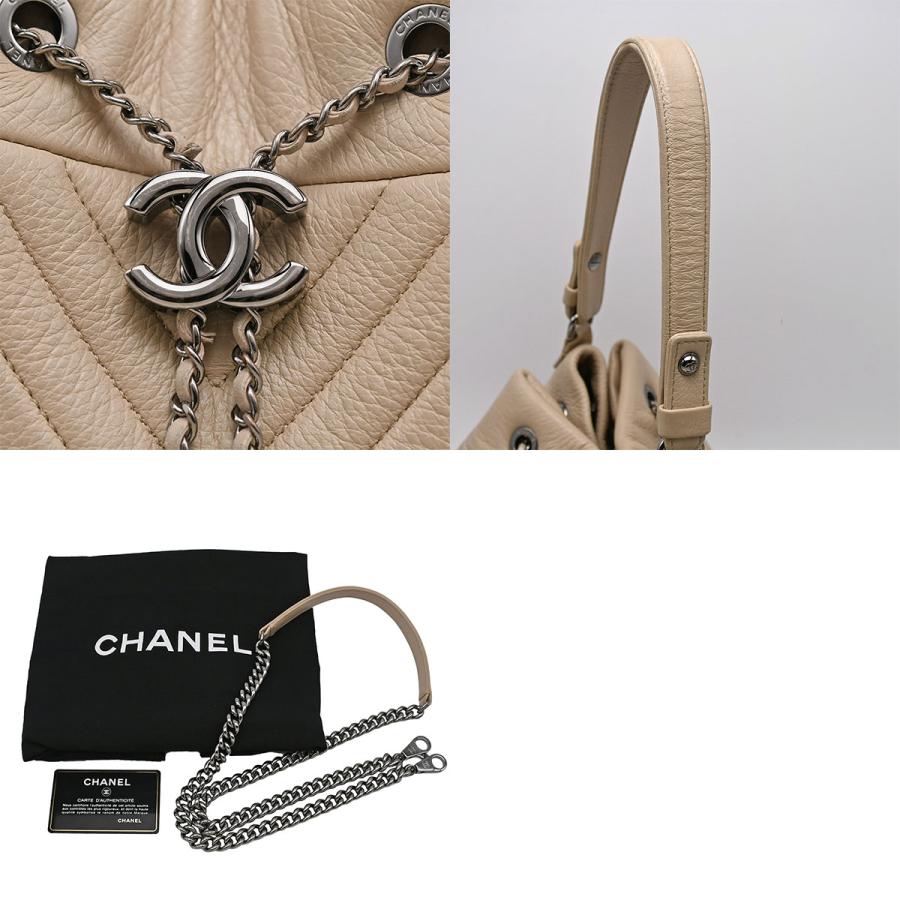 CHANEL（シャネル） シェブロン ドローストリングバッグ 2way