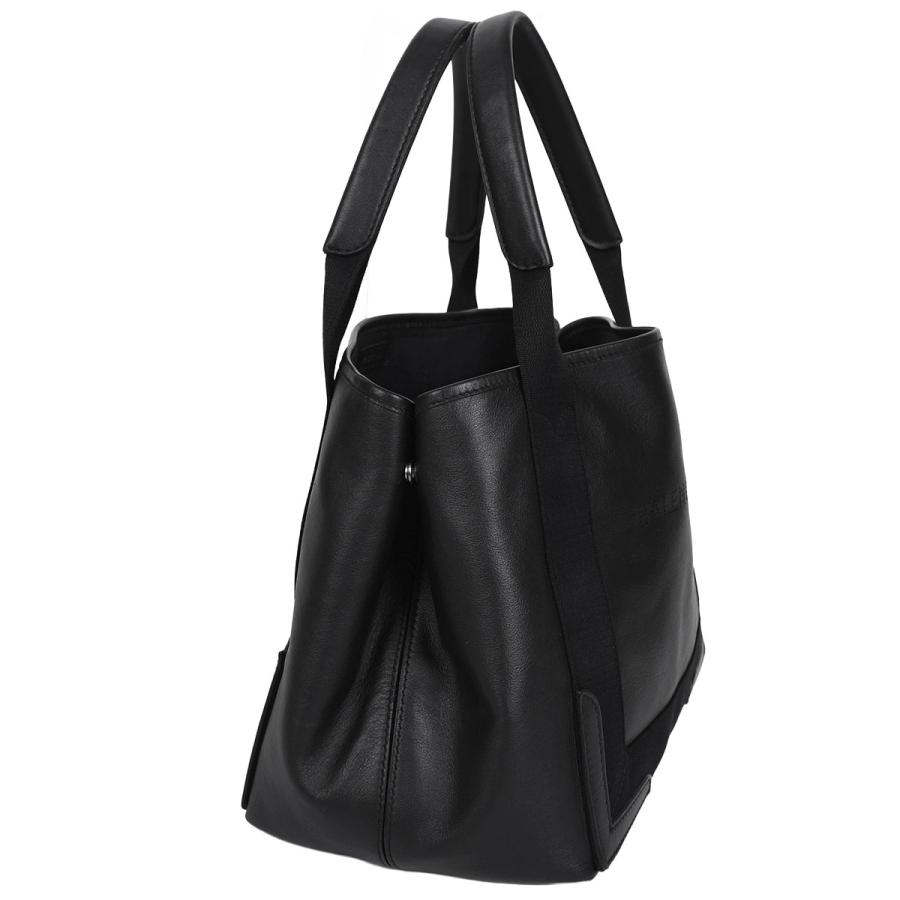 BALENCIAGA（バレンシアガ） ネイビーカバ S スモール ハンドバッグ 