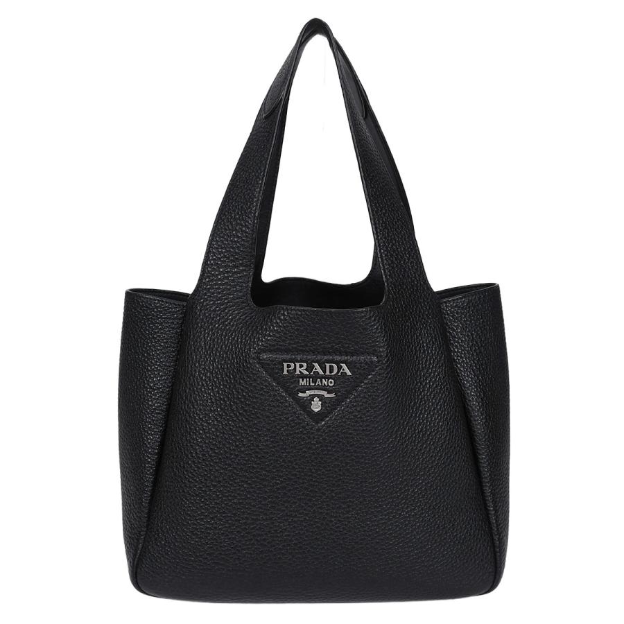 PRADA（プラダ） スモール レザー トートバッグ ハンドバッグ 