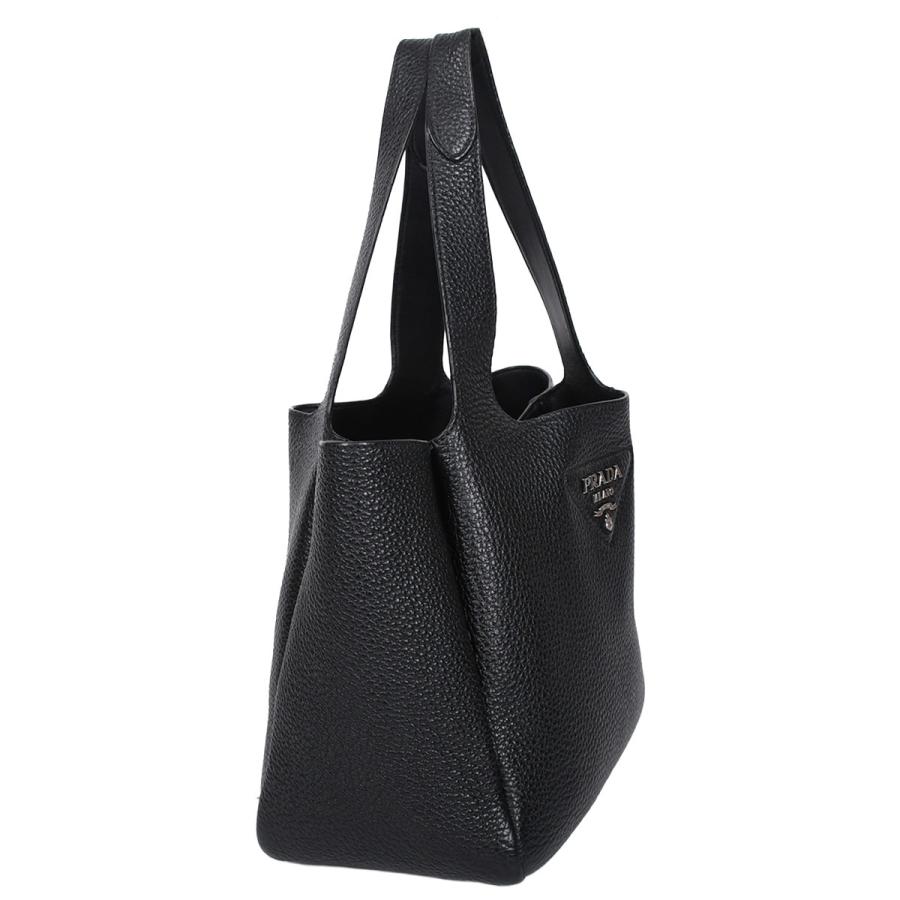 PRADA（プラダ） スモール レザー トートバッグ ハンドバッグ 