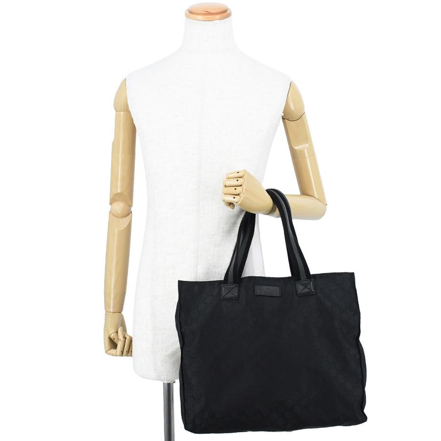 GUCCI（グッチ） GUCCI GGナイロン トートバッグ ハンドバッグ ウェブ