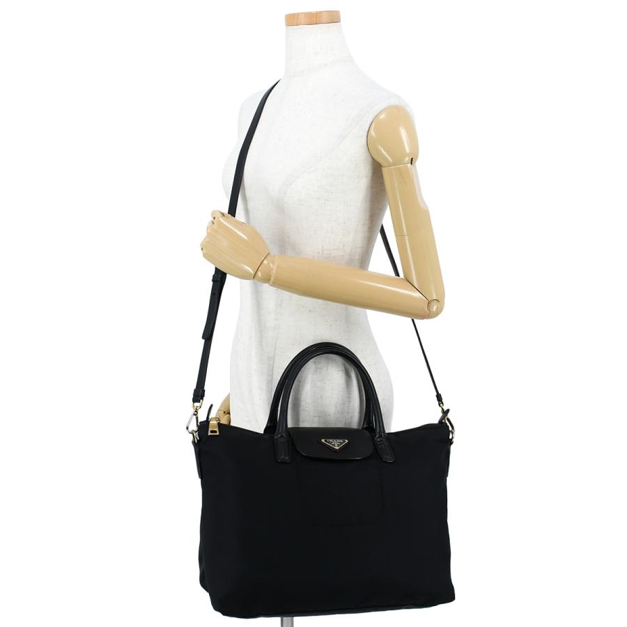 PRADA（プラダ） トライアングルロゴ 2way ハンドバッグ ショルダー 