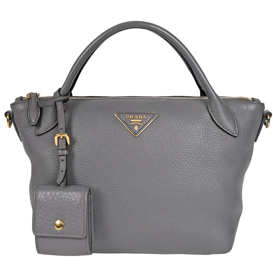 PRADA（プラダ） トライアングルロゴ 2way ハンドバッグ ショルダー 