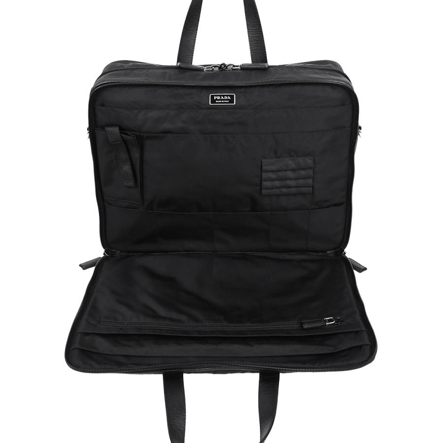 プラダ トライアングルロゴ ナイロン ビジネスバッグ トラベルバッグ ブラック PRADA（プラダ） トライアングルロゴ 2way ビジネスバッグ ブリーフ
