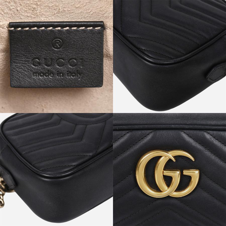 GUCCI（グッチ） GUCCI GGマーモント スモール ショルダーバッグ 