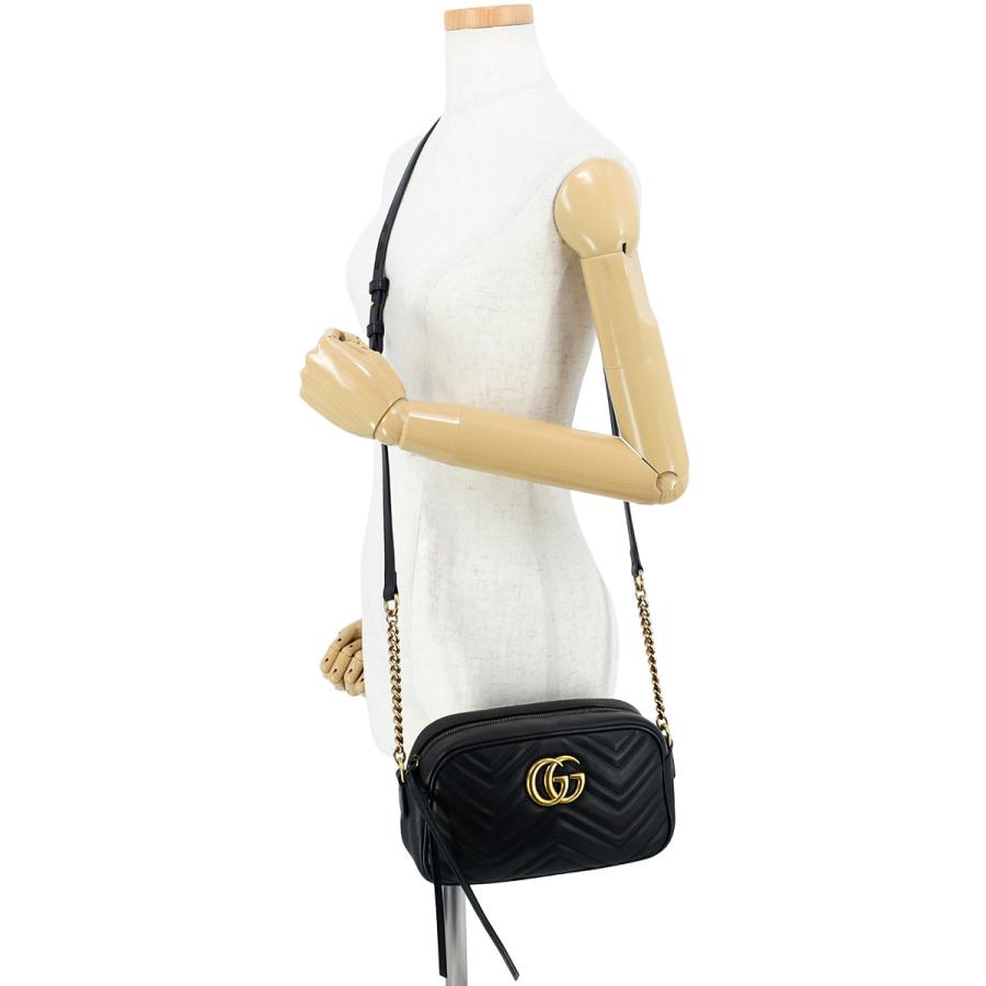 GUCCI（グッチ） GUCCI GGマーモント スモール ショルダーバッグ 