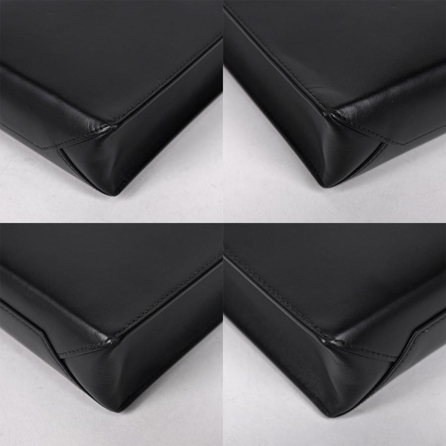 ロエベ LOEWE スタンダード  A5 トート 2way ハンドバッグ ショルダーバッグ ロゴ レザー ブラック 黒 A933S30X01の画像
