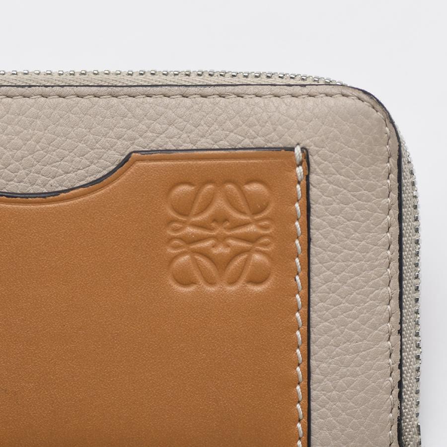 ロエベ アナグラム スモール バーティカルウォレット ライトオーツ/ハニー LOEWE（ロエベ） アナグラム コイン カードホルダー コンパクト