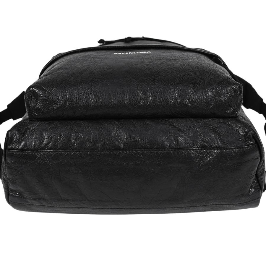 バレンシアガ BALENCIAGA Explorer エクスプローラー バックパック リュック デイパック ロゴ メンズ レディース ブラック 黒 レザー 503221_4