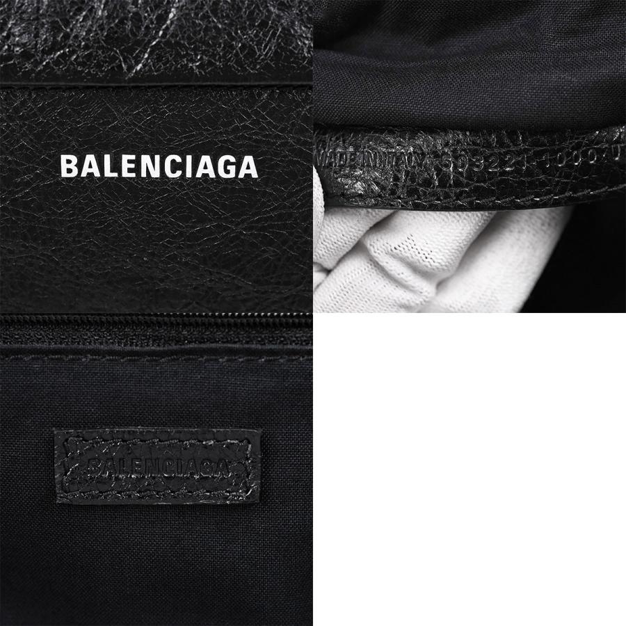 バレンシアガ BALENCIAGA Explorer エクスプローラー バックパック リュック デイパック ロゴ メンズ レディース ブラック 黒 レザー 503221_7