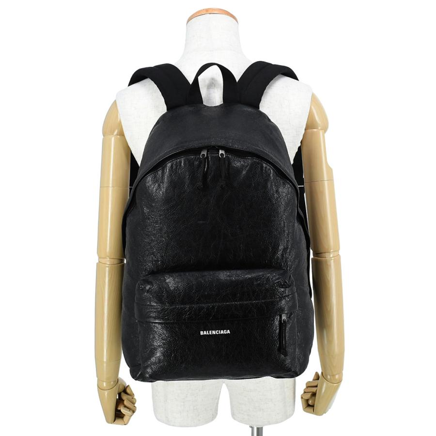 バレンシアガ BALENCIAGA Explorer エクスプローラー バックパック リュック デイパック ロゴ メンズ レディース ブラック 黒 レザー 503221_8