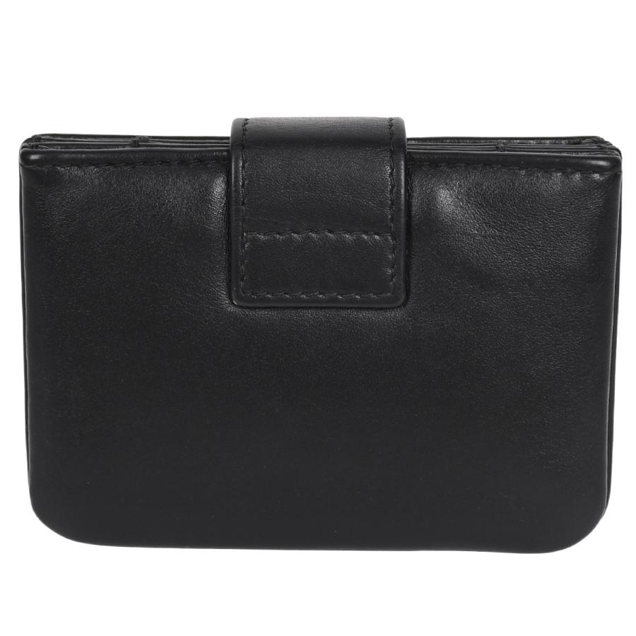 未使用級✨PRADA 名刺入れ カードケース レザー トライアングルロゴ 現行 PRADA（プラダ） トライアングルロゴ アコーディオン カードケース