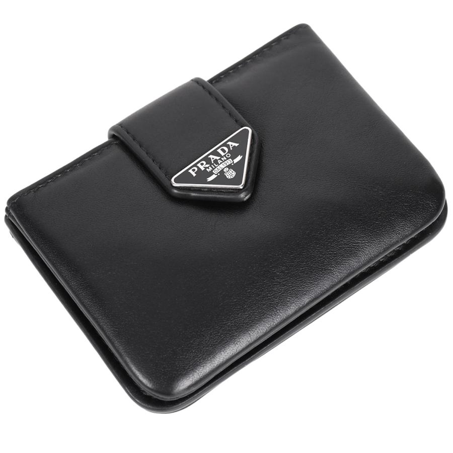 PRADA（プラダ） トライアングルロゴ アコーディオン カードケース