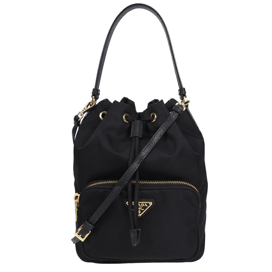 PRADA（プラダ） デュエット 巾着 バケットバッグ 2way ショルダー