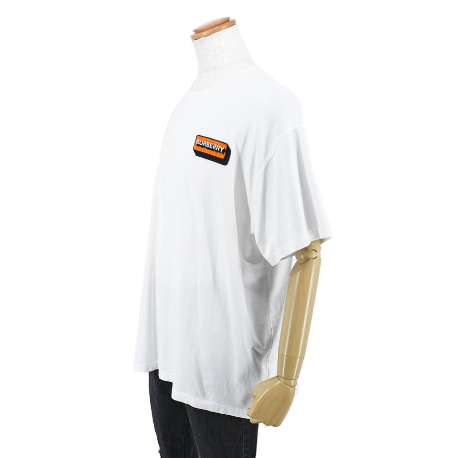 BURBERRY（バーバリー） ロゴ アップリケ 半袖 クルーネック Tシャツ