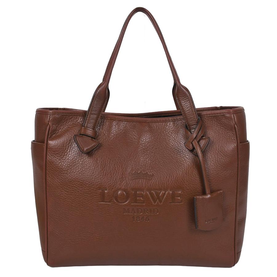 LOEWE ヘリテージ 2WAY ハンドバッグ LOEWE（ロエベ） ヘリテージ スモール トートバッグ ハンドバッグ ロゴ