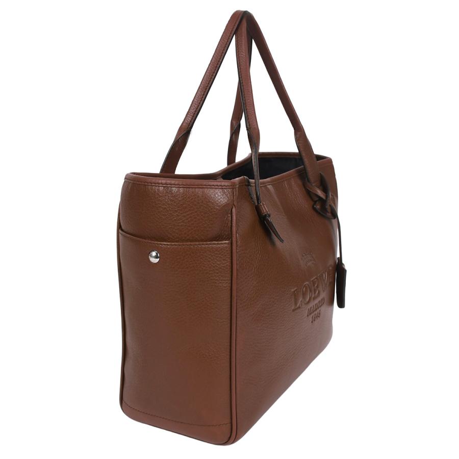 LOEWE（ロエベ） ヘリテージ スモール トートバッグ ハンドバッグ ロゴ
