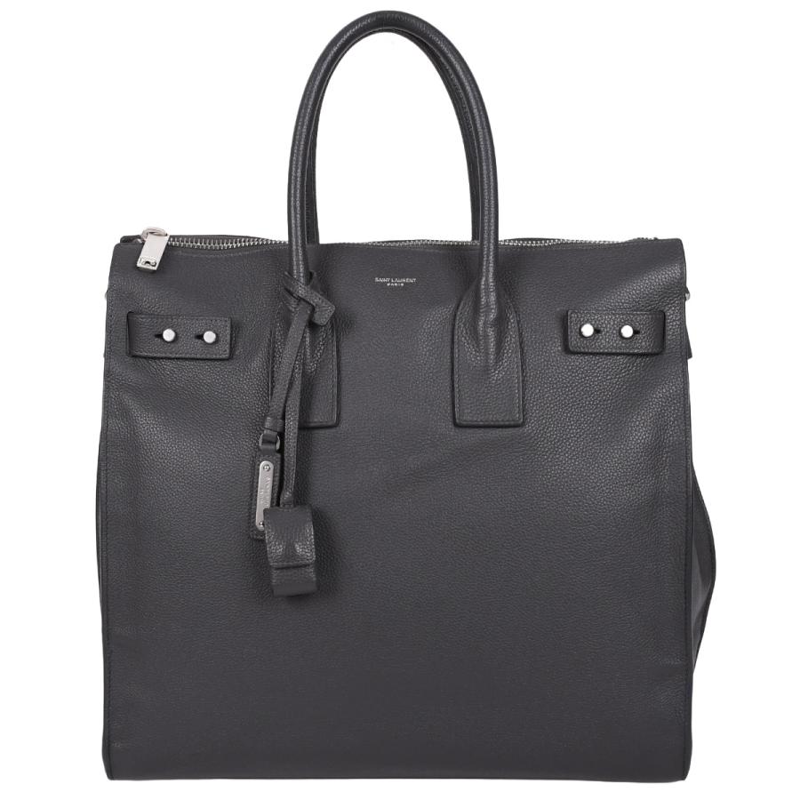 【美品】サンローラン　サックドジュール　ビジネスバッグ　トート　ショルダー SAINT LAURENT サンローラン ノース サウス サック ド ジュール
