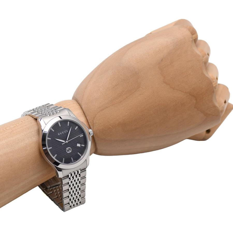 GUCCI（グッチ） G-タイムレス 40mm メンズ 126.4 クォーツ ブラック