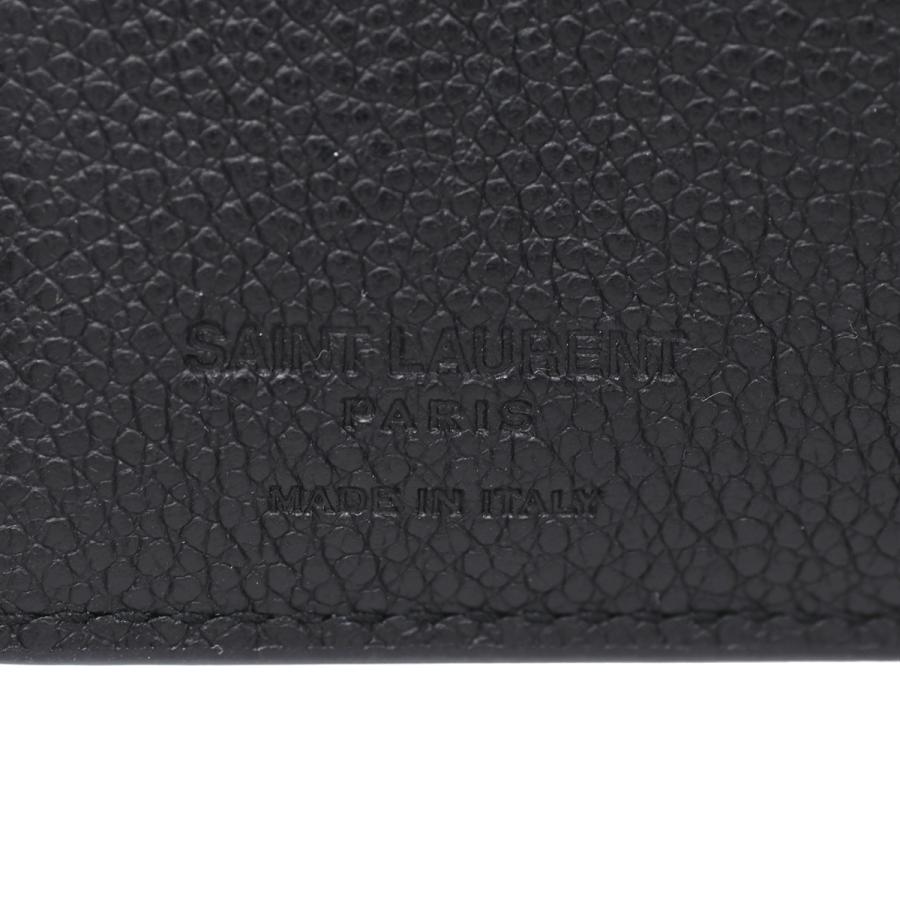 SAINT LAURENT サンローラン YSL ロゴ 三つ折り財布 ミニ財布
