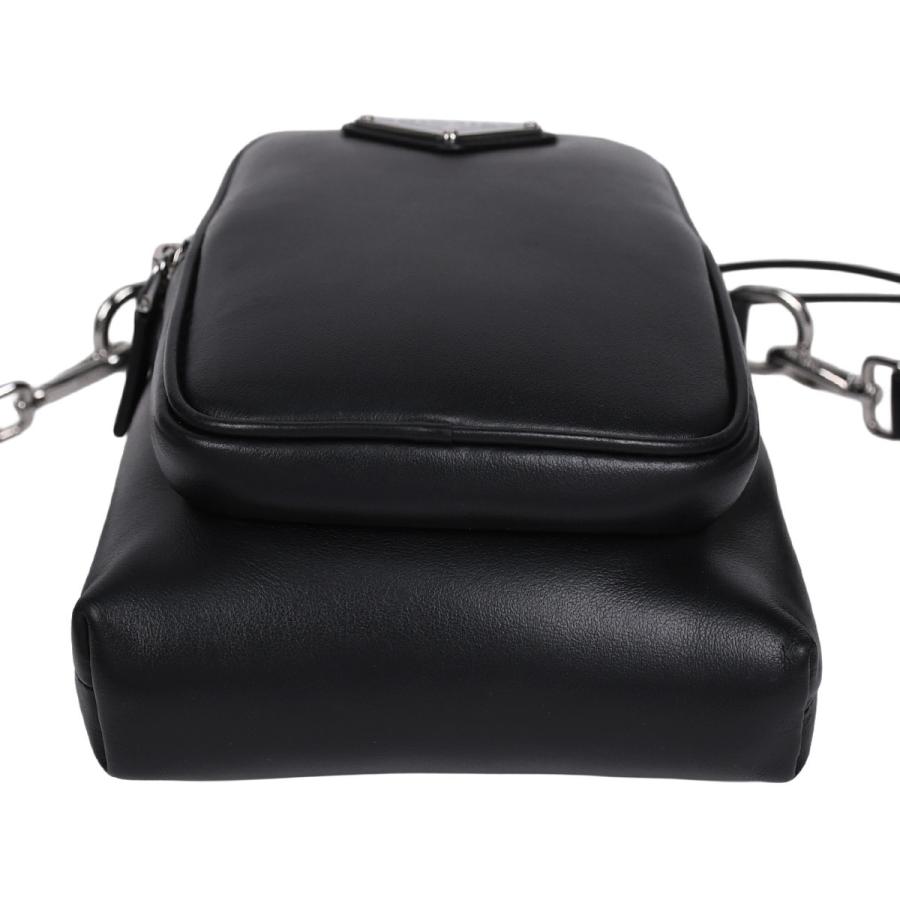 よちまさ君様PRADAプラダ 三角ロゴ Y2K スマホポーチ 黒 ショルダー PRADA（プラダ） トライアングルロゴ ミニ ショルダーバッグ