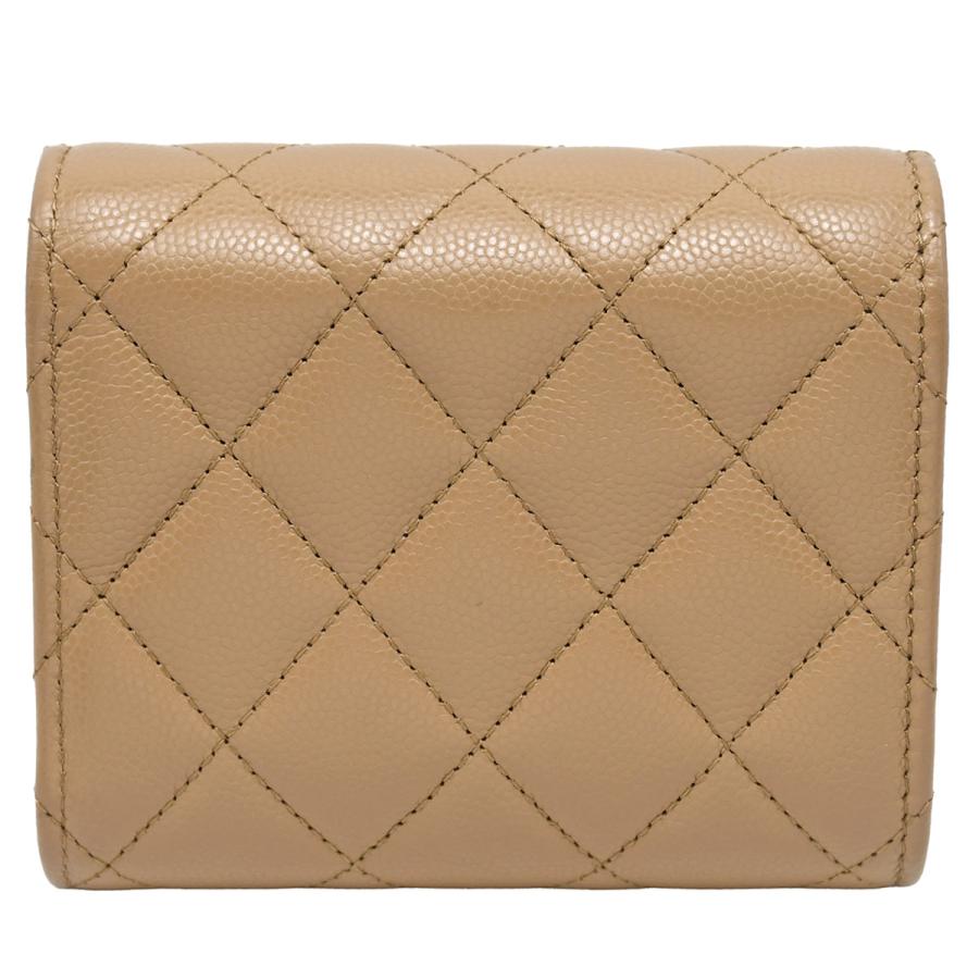 CHANEL（シャネル） マトラッセ スモール ウォレット 三つ折り 財布