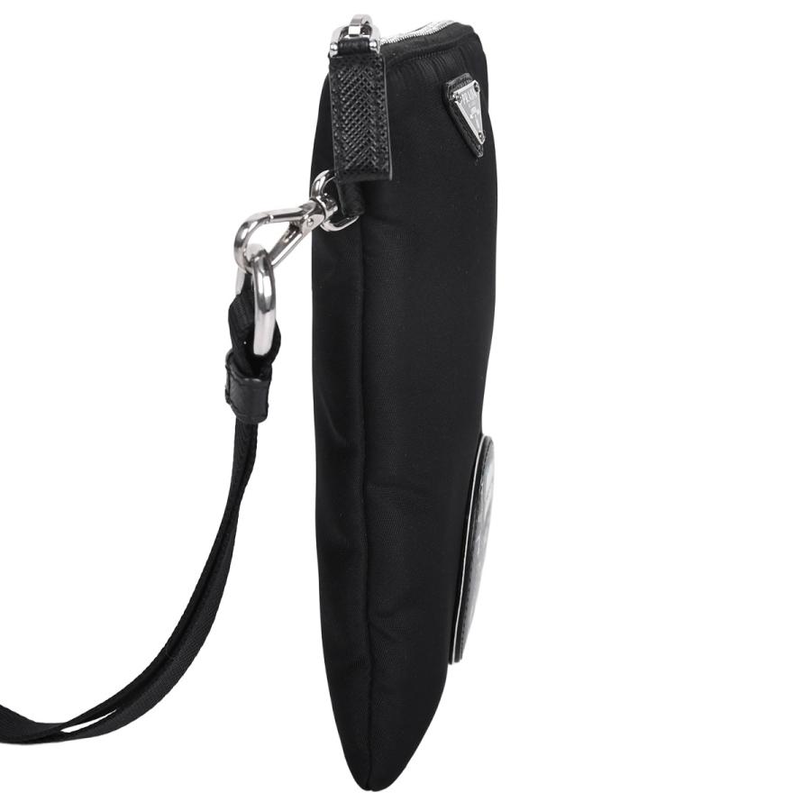 PRADA（プラダ） トライアングルロゴ ネックポーチ フォンケース