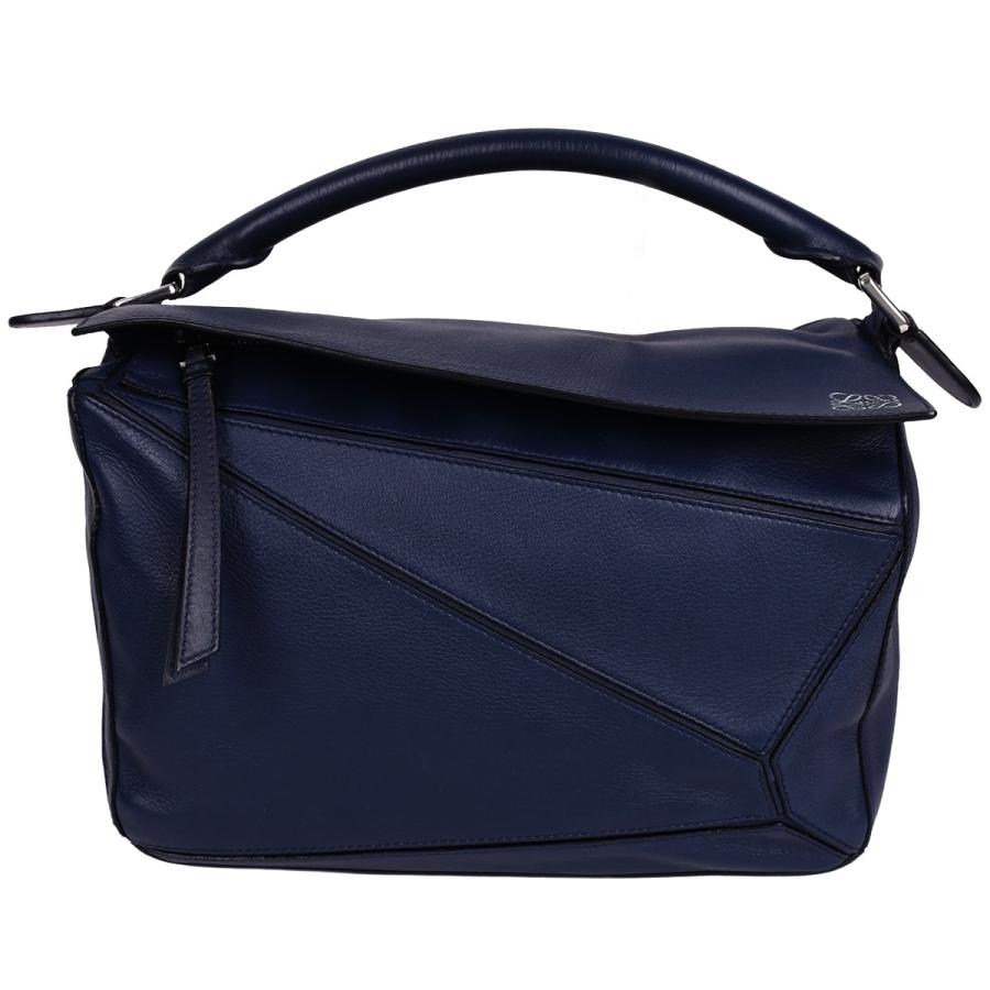 ロエベ アナグラムバスケット ミディアム ブルー LOEWE（ロエベ） アナグラム パズルバッグ ミディアム 2way