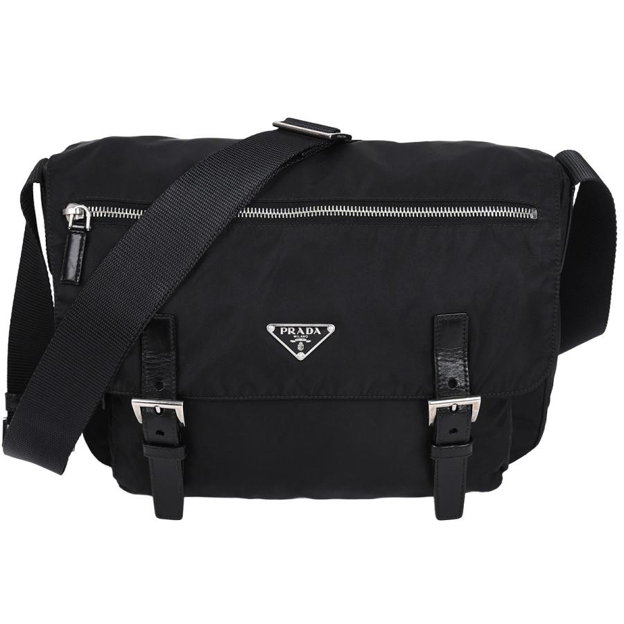 PRADA（プラダ） トライアングルロゴ ショルダーバッグ メッセンジャー