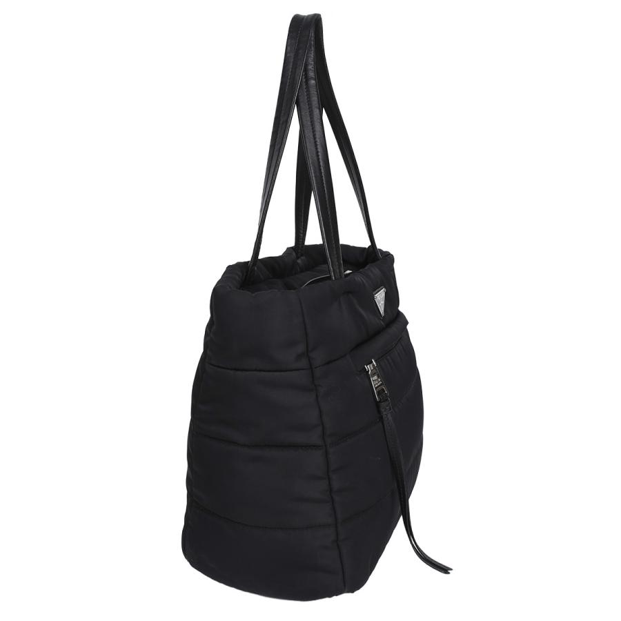 PRADA（プラダ） トライアングルロゴ ボンバー テスート トートバッグ