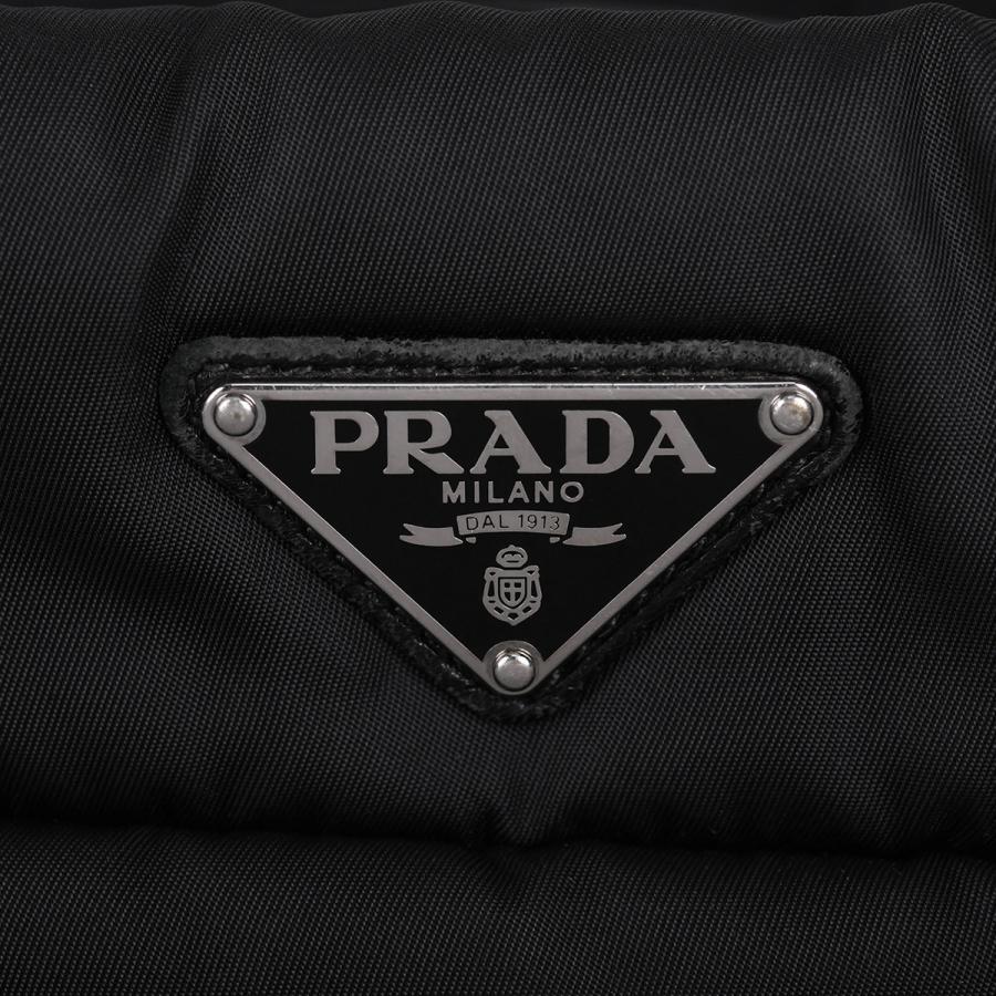 PRADA（プラダ） トライアングルロゴ ボンバー テスート トートバッグ