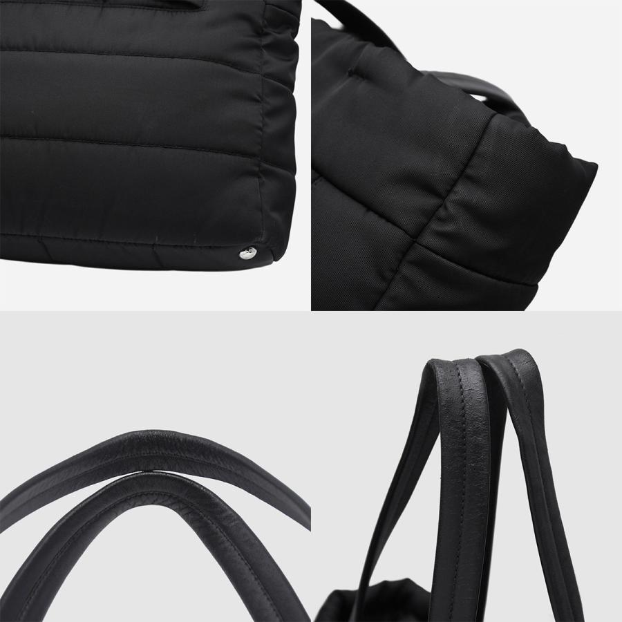 PRADA（プラダ） トライアングルロゴ ボンバー テスート トートバッグ