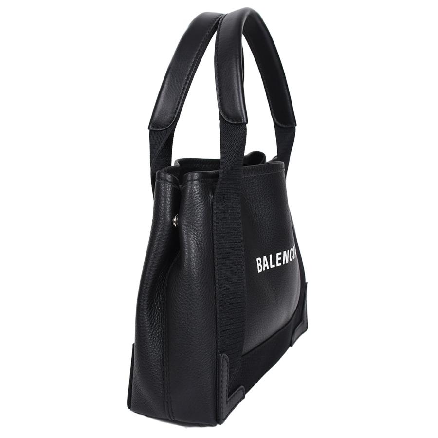BALENCIAGA　カバス　XS レザー2wayバッグ BALENCIAGA（バレンシアガ） ネイビー カバス XS 2way トートバッグ