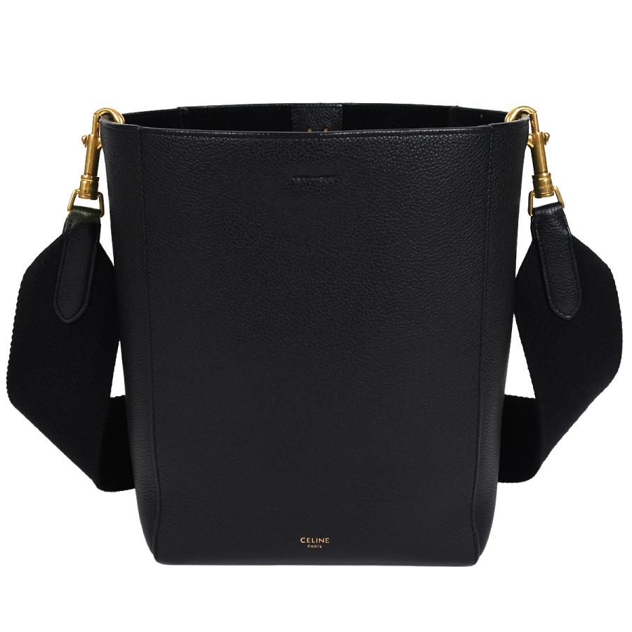 セリーヌ サングルバケット スモール ショルダーバッグ ブラック 保存袋 CELINE（セリーヌ） サングル バケット スモール ショルダーバッグ