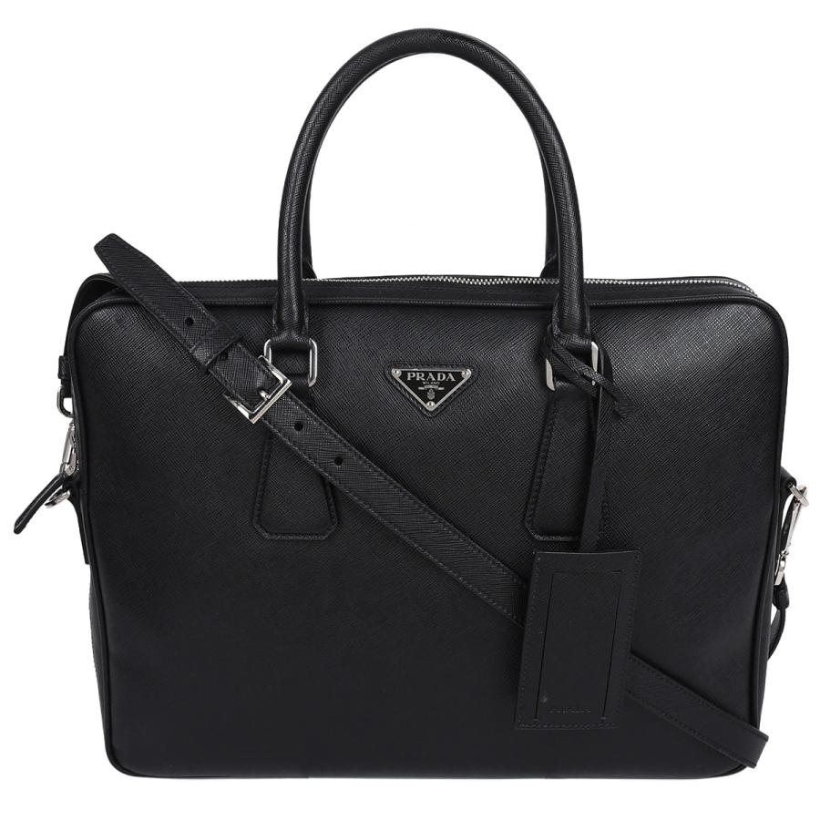PRADA（プラダ） トライアングルロゴ 2way ビジネスバッグ ブリーフ