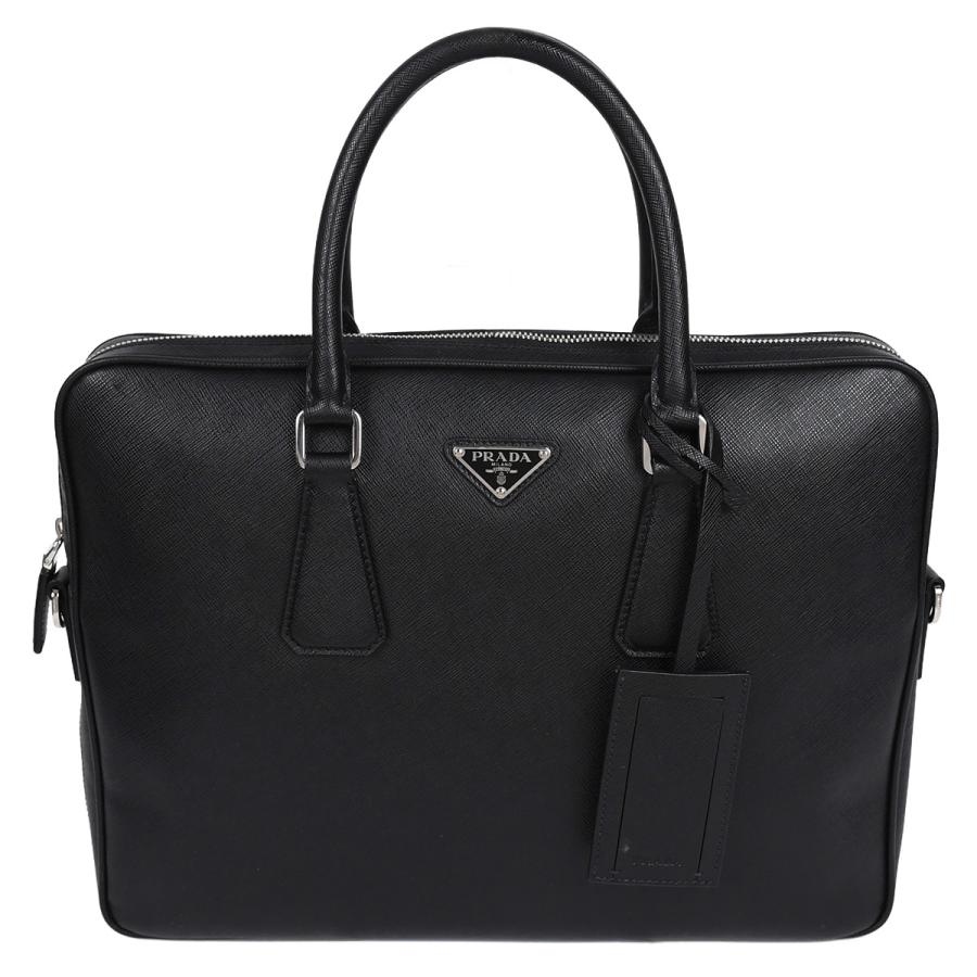 PRADA（プラダ） トライアングルロゴ 2way ビジネスバッグ ブリーフ