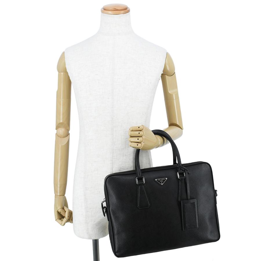 PRADA（プラダ） トライアングルロゴ 2way ビジネスバッグ ブリーフ