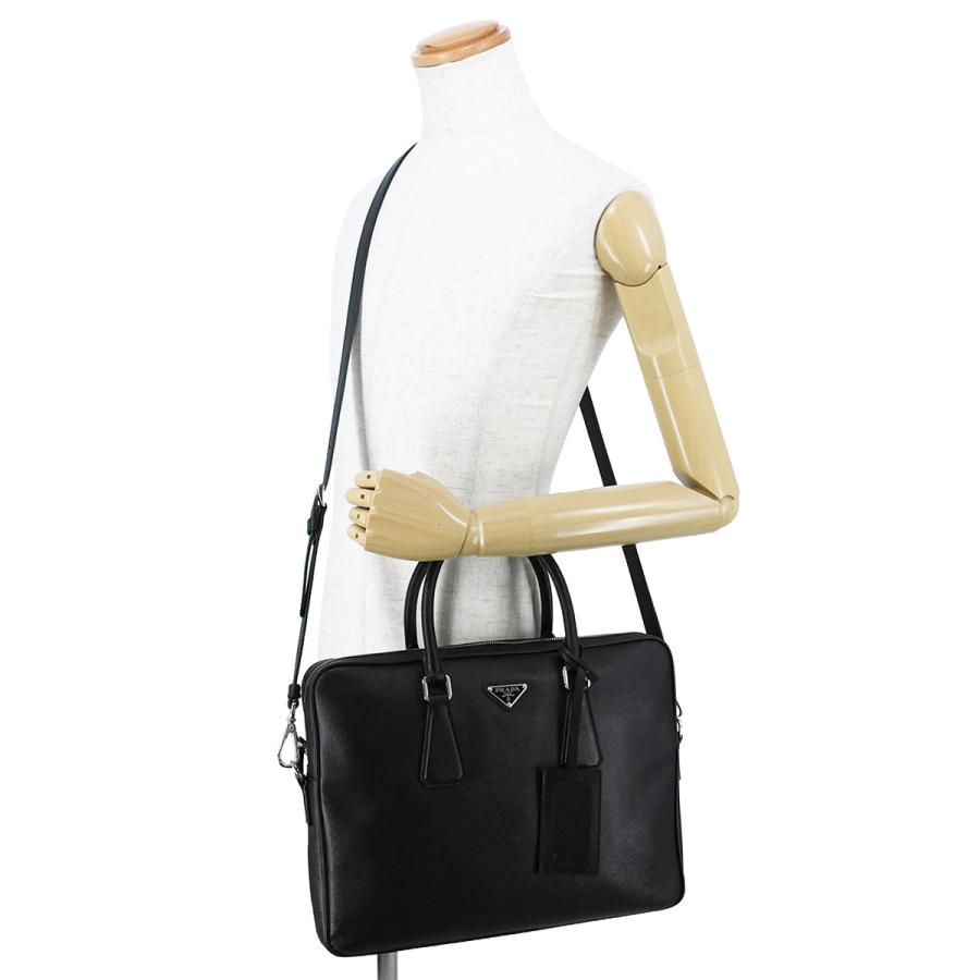 PRADA（プラダ） トライアングルロゴ 2way ビジネスバッグ ブリーフ