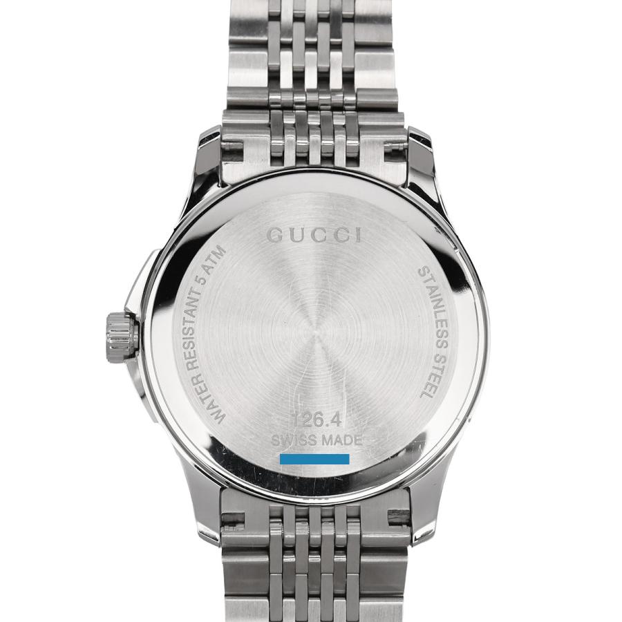 GUCCI（グッチ） G-タイムレス メンズ 40mm クォーツ ブラック 黒文字